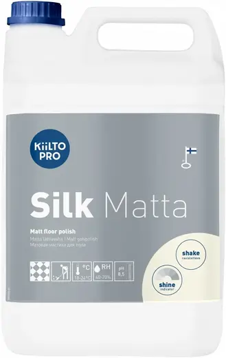 Kiilto Pro Silk Matta мастика для пола матовая (5 л)