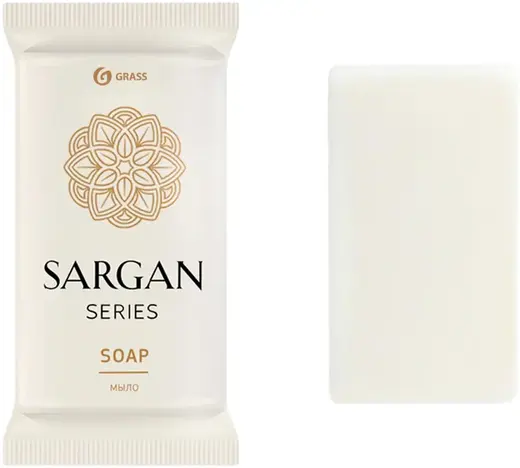 Grass Sargan мыло с логотипом одноразовое твердое (20 г флоу-пак)