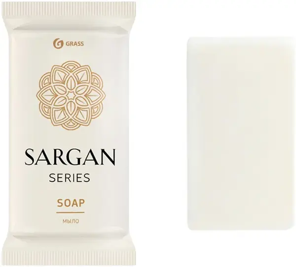 Grass Sargan мыло с логотипом одноразовое твердое (20 г картонная коробка)