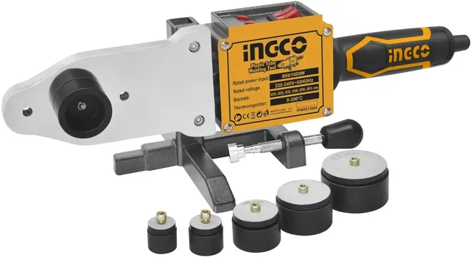 Ingco Industrial PTWT215002 аппарат для сварки пластиковых труб (800-1500 Вт, 220 В, )