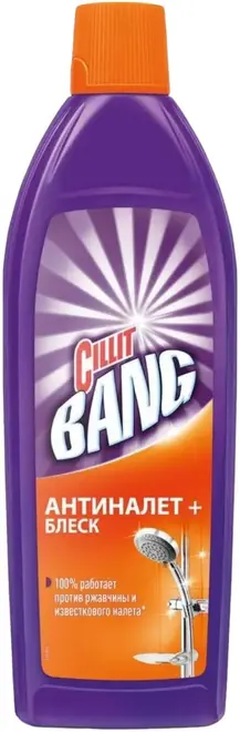 Cillit Bang Антиналет+Блеск мощное средство для унитазов (750 мл)