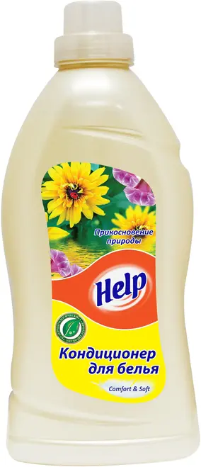 Help Прикосновение Природы кондиционер для белья парфюмированный (2 л)