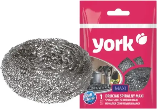 York Maxi мочалка спиральная (1 мочалка)