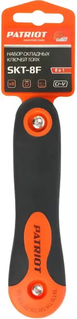Патриот Torx SKT-8F набор складных шестигранников