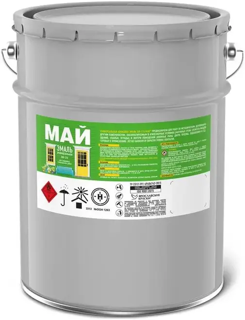 Май ПФ-115 эмаль универсальная (800 г) желтая