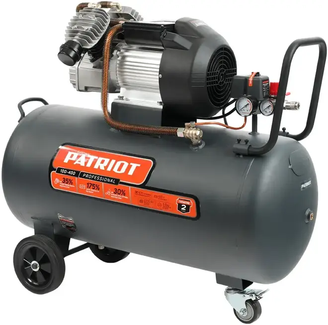 Патриот Professional 100-400 компрессор поршневой масляный (2200 Вт бар8 бар) №525301955