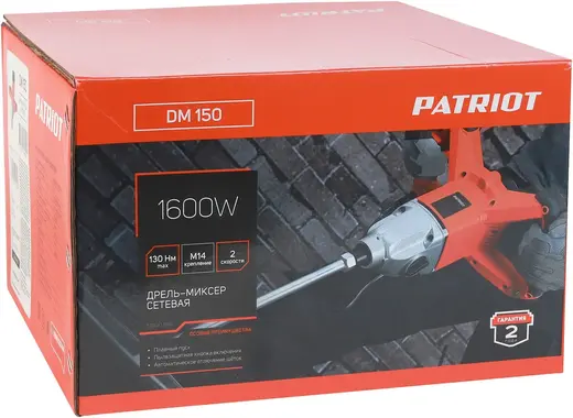 Патриот DM 150 дрель-миксер электрическая