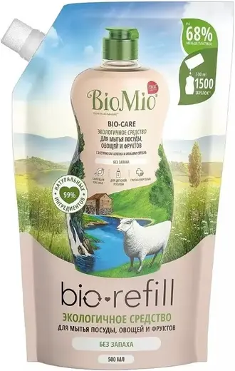Biomio Bio-Care экологичное средство для мытья овощей, фруктов и посуды (500 мл)