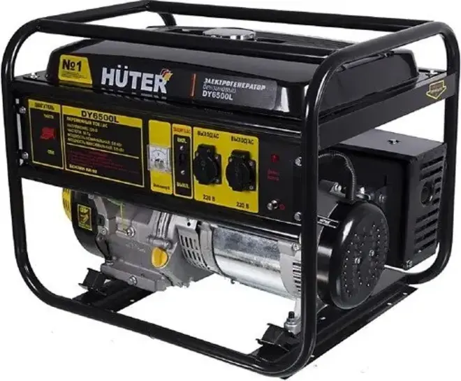 Huter DY6500L бензиновый генератор (5000 Вт)