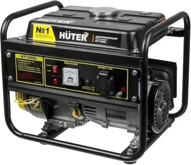 Huter HT1000L бензиновый генератор (1000 Вт)