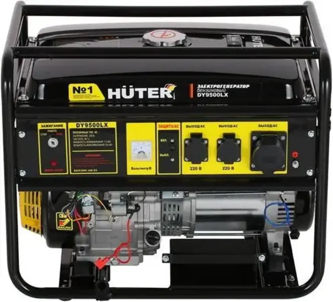 Huter DY9500LX бензиновый генератор (7500 Вт)