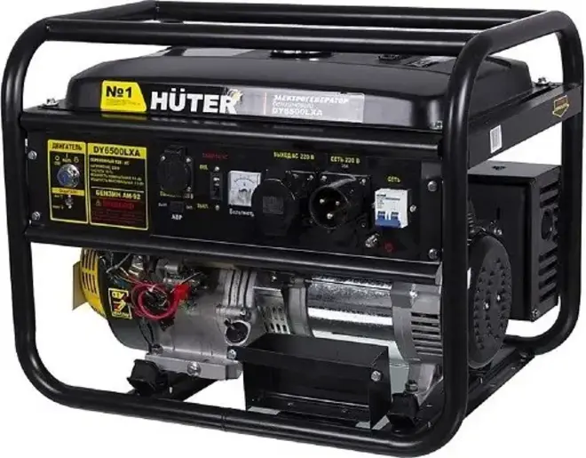 Huter DY6500LXA бензиновый генератор (5000 Вт)