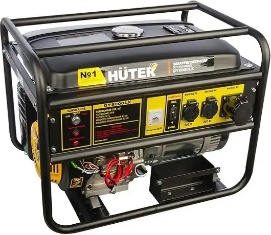 Huter DY8000LX бензиновый генератор (6500 Вт)