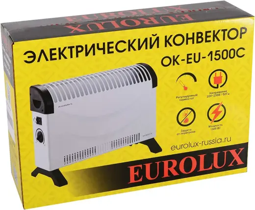Eurolux OK-EU конвектор электрический 1500С (0.75/1.5 кВт)