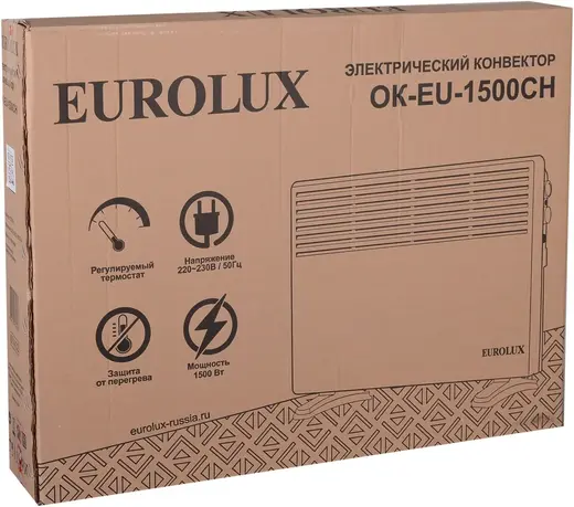Eurolux OK-EU конвектор электрический 1500СН (0.75/1.5 кВт)