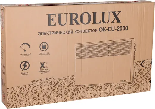 Eurolux OK-EU конвектор электрический 2000 (1/2 кВт)