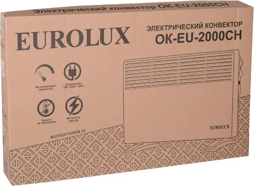 Eurolux OK-EU конвектор электрический 2000СН (1/2 кВт)