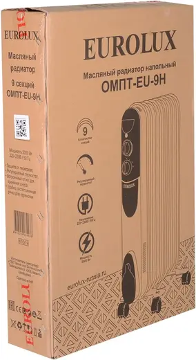 Eurolux ОМПТ-EU радиатор масляный 9Н 9 секций