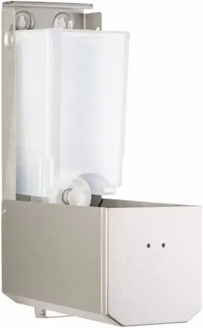Veiro Professional Savona Steel диспенсер для жидкого мыла матовая сталь (1.5 л) DJ0031CS