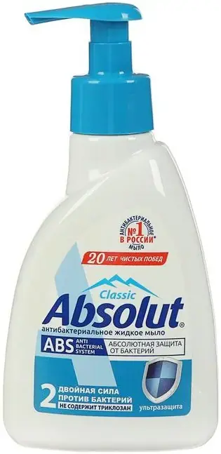 Абсолют Classic Ультразащита мыло жидкое антибактериальное (250 мл)