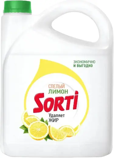 Sorti Лимон средство для мытья посуды (4.8 л)