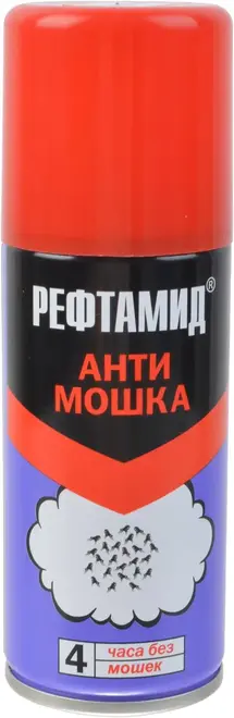 Рефтамид Антимошка аэрозоль от комаров и мошек (100 мл)