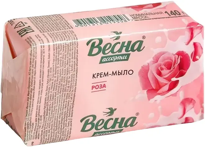 Весна Роза крем-мыло (140 г)