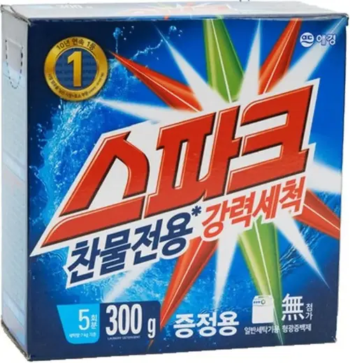 Kerasys Spark Laundry Detergent for Cool Water стиральный порошок концентрированный (300 г)