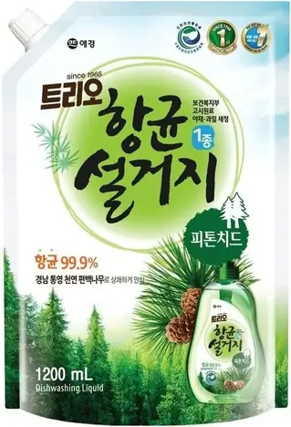 Kerasys Trio Phytoncide средство для мытья посуды (750 мл)