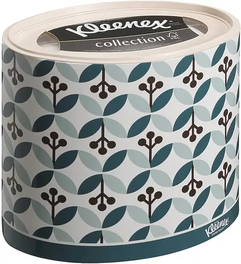 Kleenex Collection салфетки косметические бумажные (10 упаковок * 64 листа в пачке)