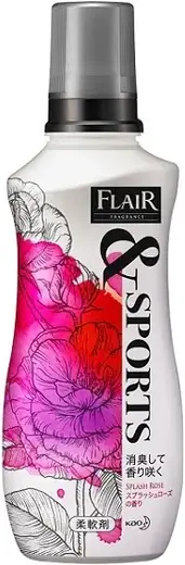 Kao Fragrance Flair & Sports Splash Rose кондиционер с дезодорирующей формулой (540 мл)