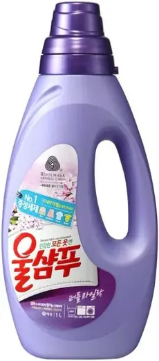 Kerasys Wool Shampoo Fresh жидкое средство для стирки деликатных тканей (1 л)