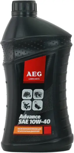 AEG Lubricants Advance SAE 10W-40 масло полусинтетическое для четырехтактных двигателей (600 мл)