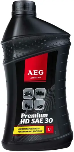 AEG Lubricants Premium HD SAE 30 масло минеральное для четырехтактных двигателей (1 л)