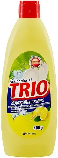 Kerasys Antibacterial Trio Fresh Lemon Fragrance средство для мытья посуды с ароматом лимона (400 мл)