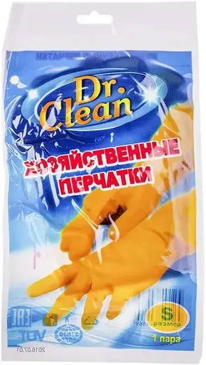 Чиртон Dr.Clean Доктор Клин хозяйственные перчатки (S)