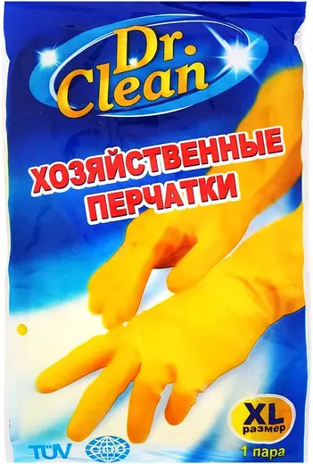 Чиртон Dr.Clean Доктор Клин хозяйственные перчатки (XL)