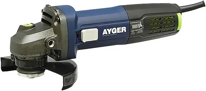 Ayger AG1100ES шлифмашина угловая (1100 Вт 220 В)