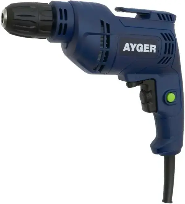 Ayger AD600 дрель сетевая AD600 (600 Вт)