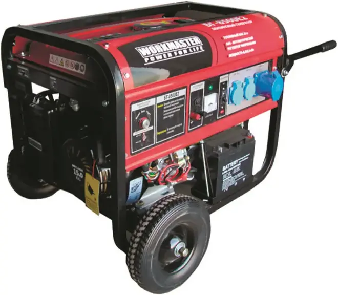 Workmaster БГ-8500E2 бензиновый генератор (8500 Вт)