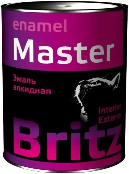 Britz ПФ-115 Master эмаль алкидная (2.4 кг) фиолетовая