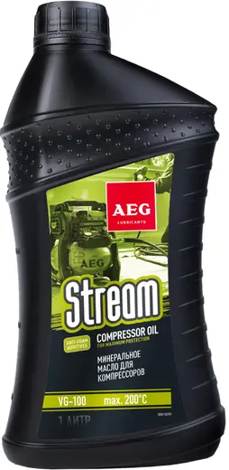 AEG Lubricants Compressor Premium Oil VG-100 масло минеральное компрессорное (1 л)