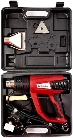 Redverg RD-HG2000D фен строительный (2000 Вт 220 В) RD-HG2000D