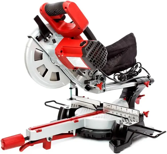 Redverg RD-MS210-1300S пила торцовочная (1300 Вт 220 В) RD-MS210-1300S