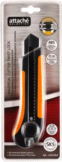 Attache Selection Universall Cutter Twist Lock нож универсального назначения с сегментированным лезвием (181 мм)