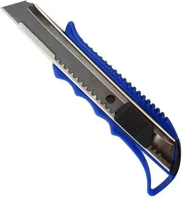 Attache нож канцелярский с фиксатором и металлическими направляющими (155 мм)