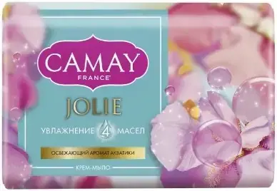 Camay France Jolie Освежающий Аромат Акватики крем-мыло (85 г)