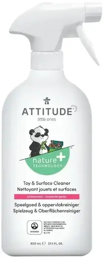 Attitude Toy & Surface Fragrance-Free очиститель для игрушек и игровых поверхностей (800 мл)