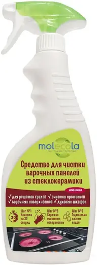 Molecola средство для чистки варочных панелей из стеклокерамики (500 мл)