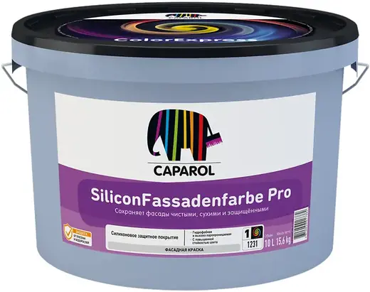 Caparol Silicon Fassadenfarbe Pro силиконовая фасадная краска (10 л) белая